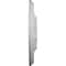 Ekena Millwork Leaf Ceiling Medallion (Canopies up to 4 3/4"), 11 3/8"OD x 3 5/8"ID x 1 1/8"P, Ultra Pure White CM11LFUWF - alternate 4
